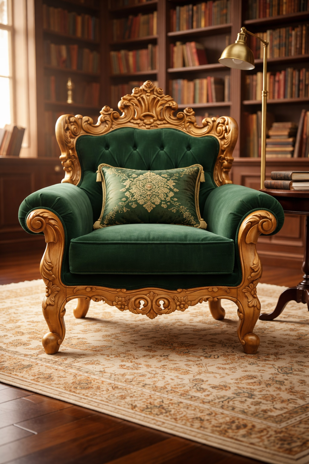 Opulent Baroque Armchair